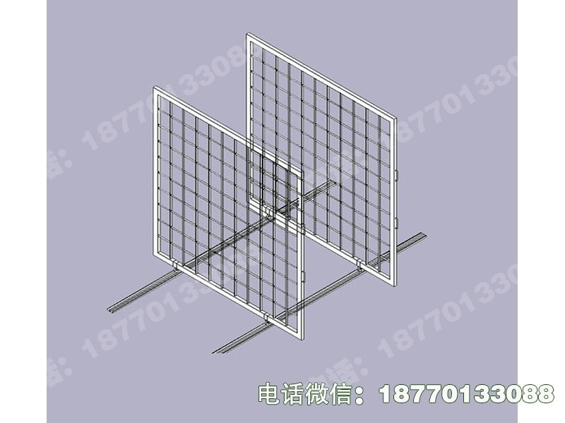 四川抽拉网片式文物架